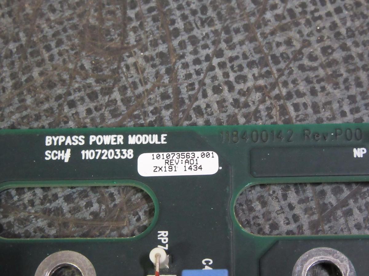 Used EATON POWERWARE BYPASS POWER MODULE MODEL: 101073563-001 REV A01  **WARRANTY**