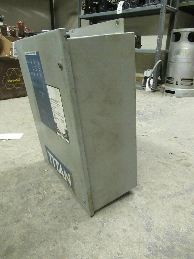 TITAN TRANSIENT VOLTAGE SURGE SUPPRESSOR T200BPF277/480Y-R 277/480 VAC 400 HZ