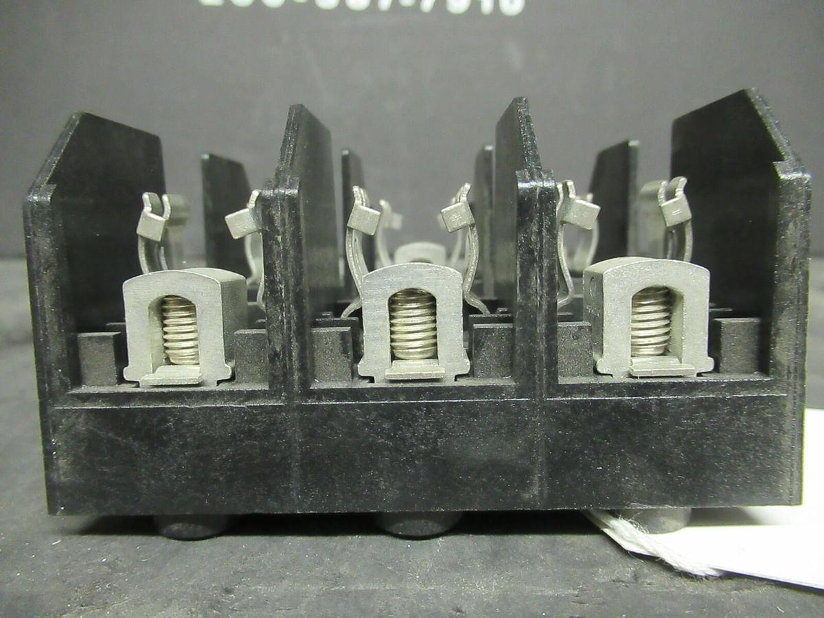Used LITTELFUSE FUSE HOLDER LJ60030-3C FOR 30 AMP 600 V FUSES **WARRANTY**