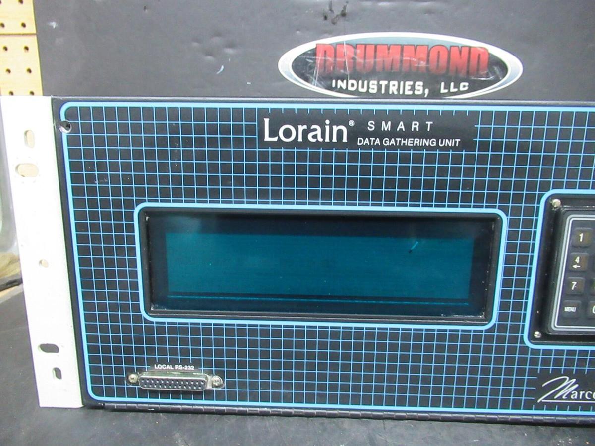 Used LORAIN SMART DGU DATA GATHERING UNIT 586503500 20-60 VDC MARCONI **WARRANTY**