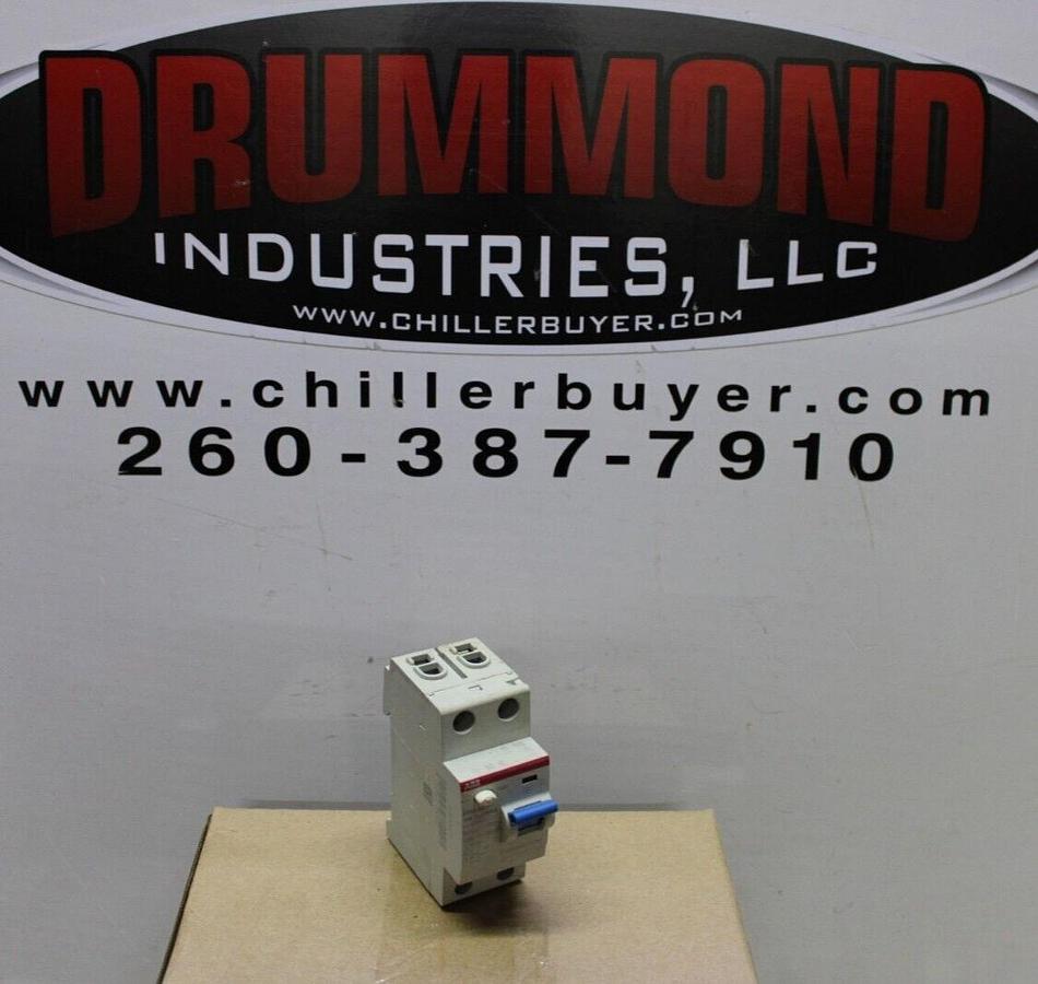 Used ABB 2-POLE BREAKER F202-AC 2CSF202001R1250 230 VAC 25 AMP **WARRANTY**