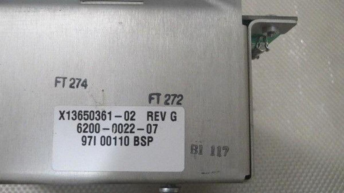 Used TRANE CHILLER MODULE X13650361-02 REV G SOFTWARE: 6200-0022-07 **WARRANTY**