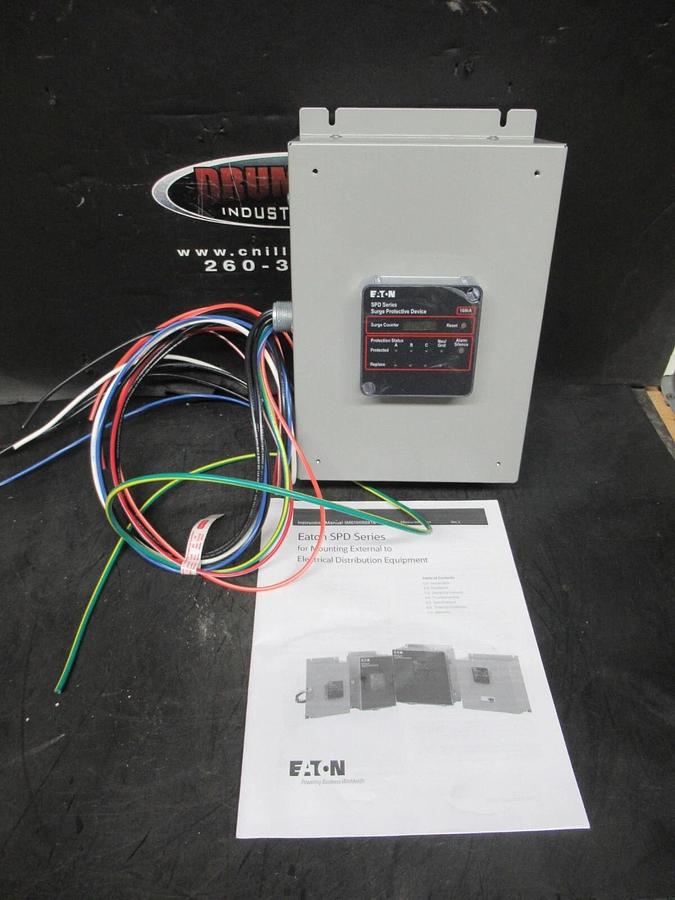 NEW SURPLUS EATON SURGE PROTECTIVE DEVICE SPD160208Y3K TYPE 1 ENCLOSURE