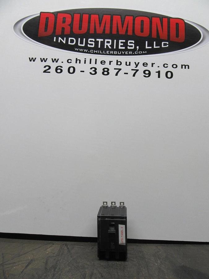 Used SQUARE D BOLT-ON HACR CIRCUIT BREAKER QOB100 100 AMP 240 VAC 3-POLE