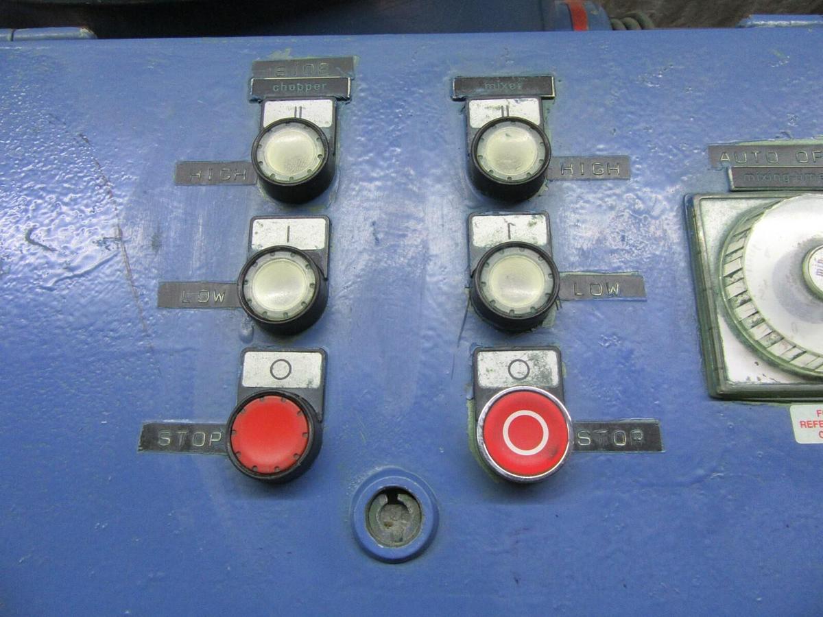 Used 110 L (29 GALLON) DIOSNA UNIVERSAL MIXER / CHOPPER V100 480 VAC 18 AMPS 3 PHASE