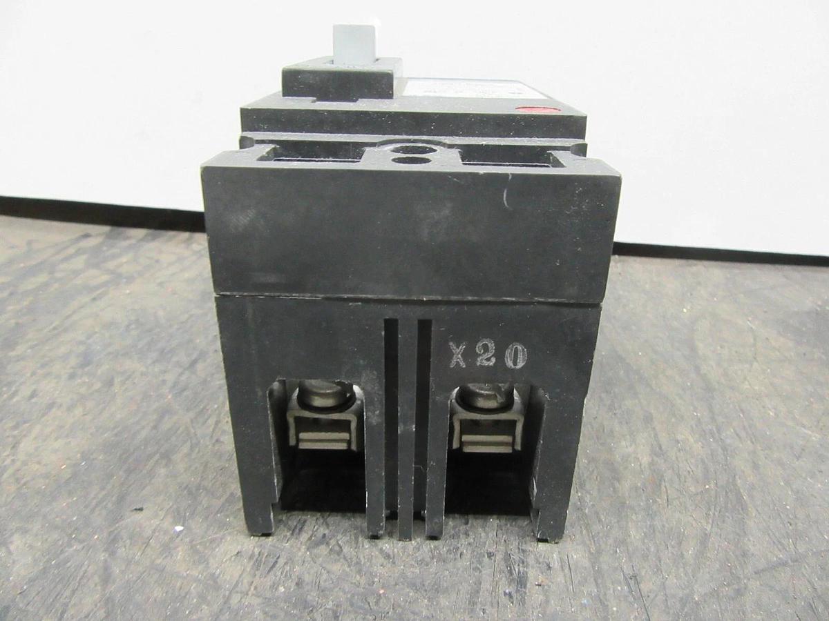 Used GE CIRCUIT BREAKER TEB122020WL 20 AMP 2-POLE 240 VAC **WARRANTY INCLUDED**