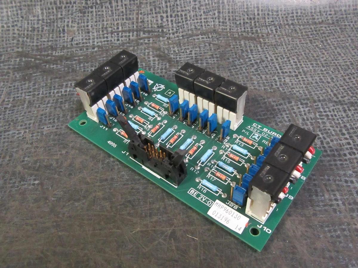 Used LIEBERT CT BURDEN CIRCUIT BOARD 02-792217-01 P/L 2 REV 1 MRP960130