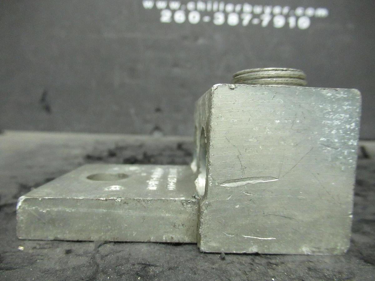 Used (3) QTY DCC C-17 DU-600 2 DOUBLE BARREL MECHANICAL CONNECTOR LUGS TAP 600MCM - 4