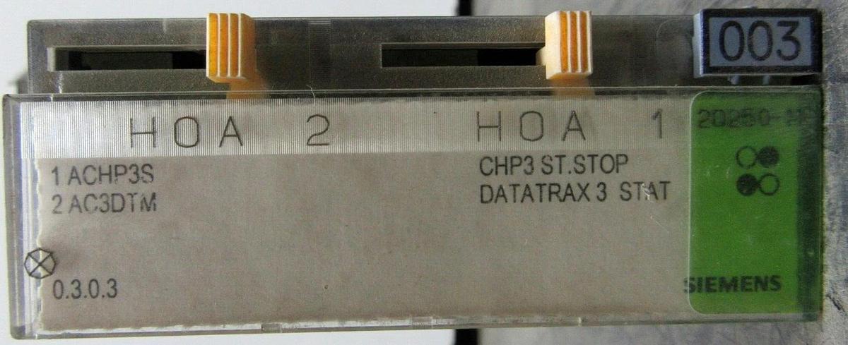 Used SIEMENS DIGITAL TERMINATION MODULE PTM6.20250-M **WARRANTY INCLUDED**