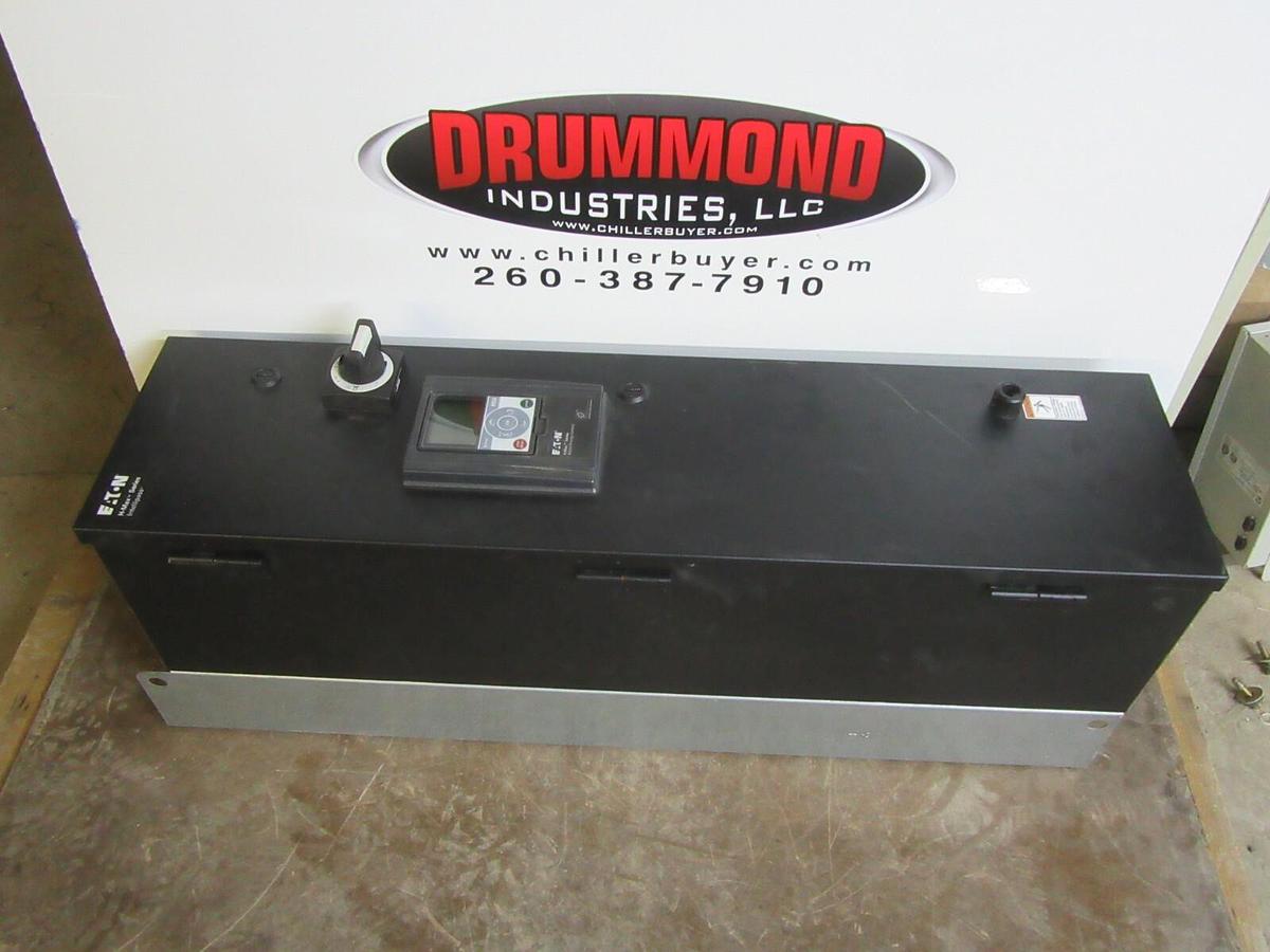 Used EATON VARIABLE SPEED DRIVE H-MAX INTELLIPASS HMX0143NA 480 VAC 14 AMP 10 HP