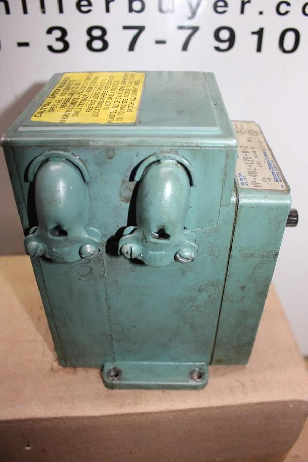 Used BARBER COLEMAN ACTUATOR MP-481-129-0-2 0.95 AMP 120 VOLT 50 WATT