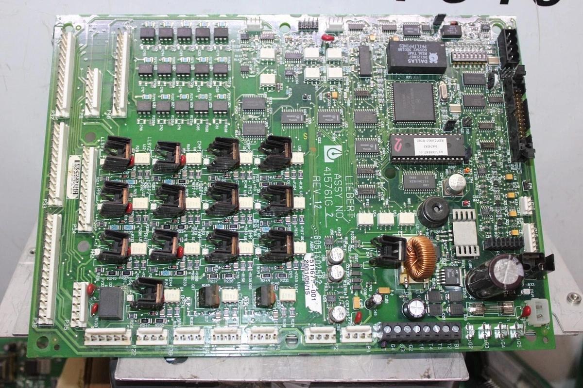 Used LIEBERT HVAC CONTROL CIRCUIT BOARD 415761G2 REV. 12 511677-001 G0514025P2