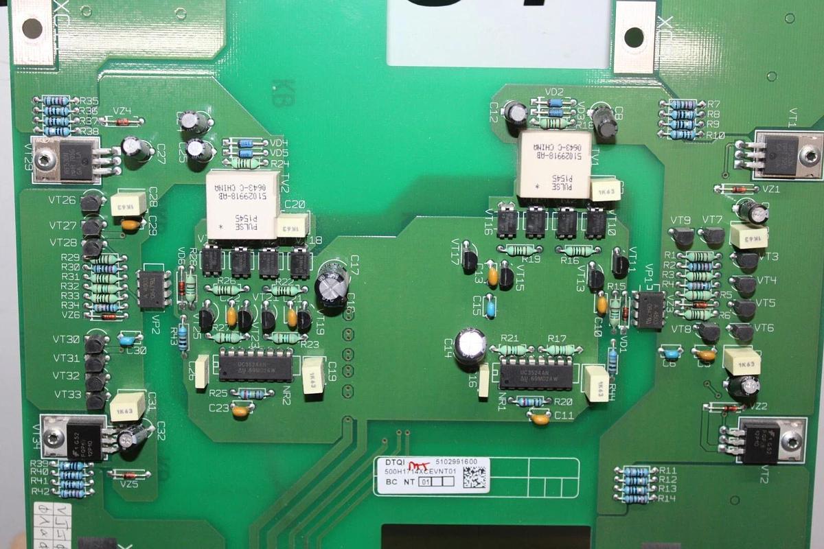 Used MGE UPS CARTE DTQI CIRCUIT BOARD 51029915XD-2BA 500H1714XCEVNT01 **WARRANTY**