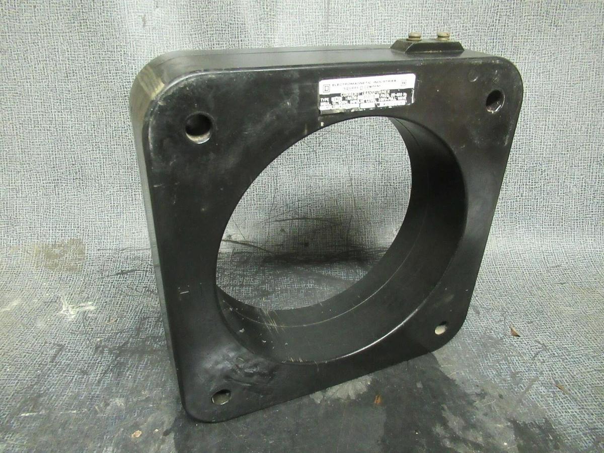 Used SQUARE D CT CAT: 140-302 3000:5 25-400 HZ 600 VOLTS **WARRANTY INCLUDED**