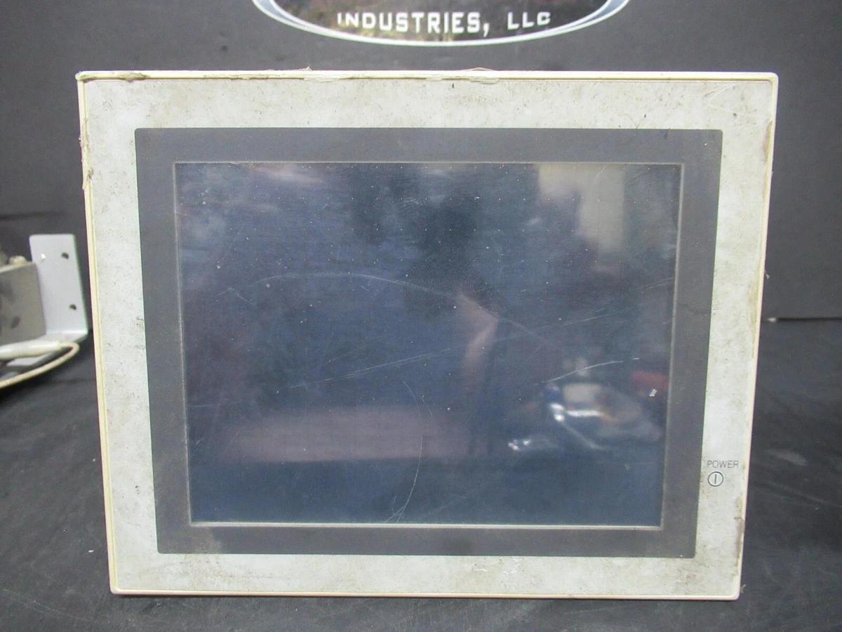 Used MITSUBISHI GRAPHIC OPERATIONAL TERMINAL TOUCH SCREEN F940G0T-LWD-E 24 VDC 390 MA