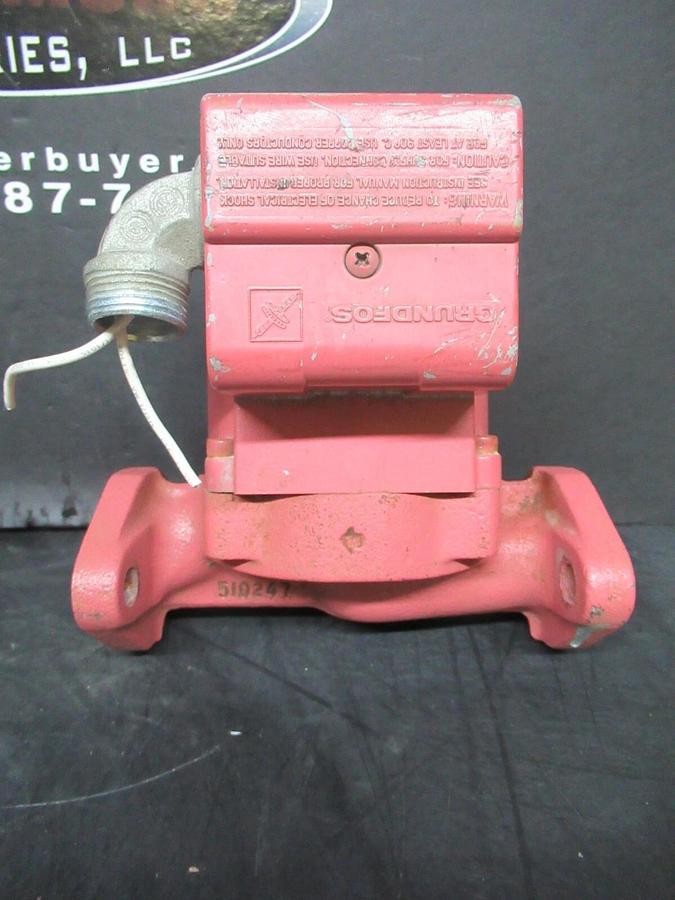 Used MECHANICAL INGENUITY WATER PUMP MI-375-F 250 PSI 480 VOLT 1 AMP 45 GPM