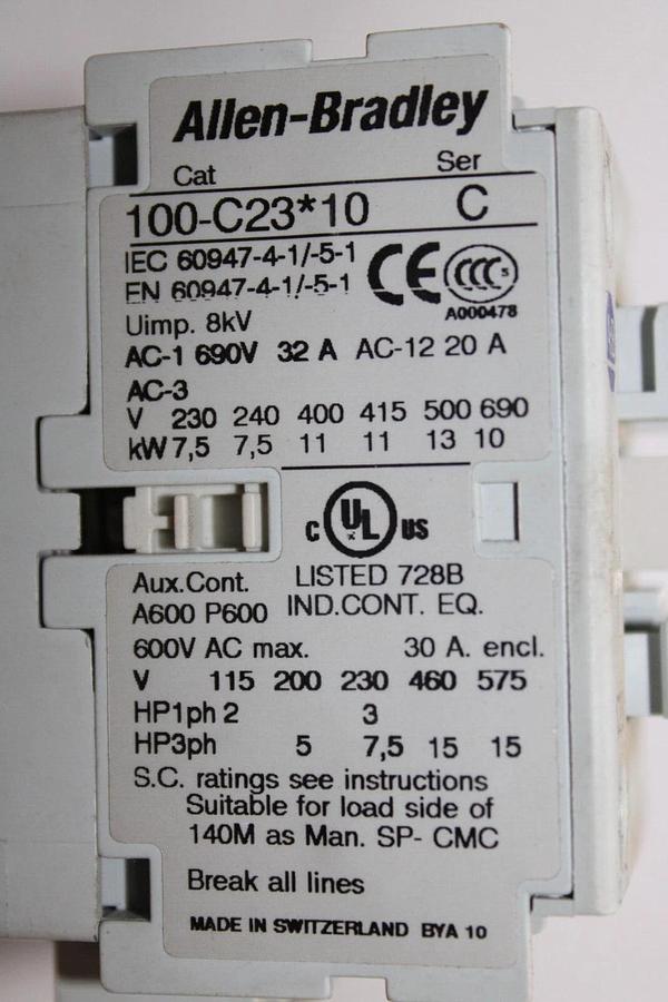 Used ALLEN-BRADLEY CONTROL RELAY SERIES A 700-CF310* 600V 230A **WARRANTY**