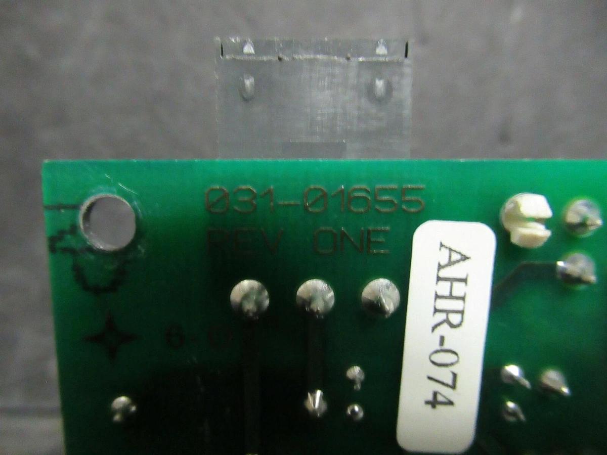 Used YORK CHILLER CIRCUIT BOARD 031-01655-000 REV B LEVEL CONTROL JOHNSON CONTROLS
