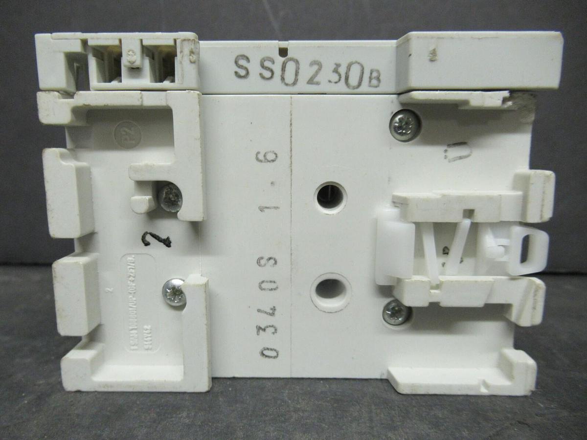 Used ABB MANUAL MOTOR START MS325 1-1.6 AMP 600 VAC W/ AUXILIARY CONTACTS
