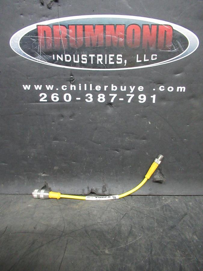 Used TURCK RK4.4T-0.2-PSG4M EUROFAST DUAL-ENDED CORDSET **WARRANTY INCLUDED**