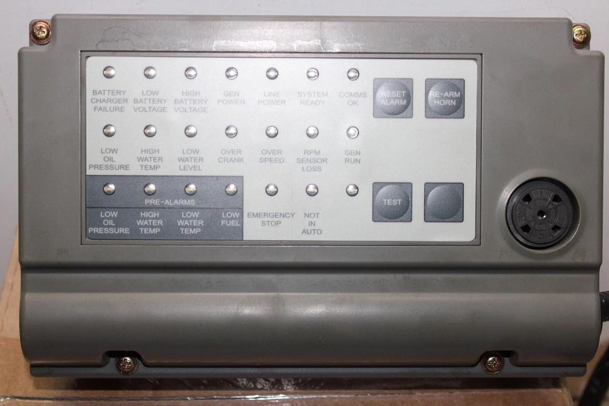 Used GENERAC LIGHT REMOTE ANNUNCIATOR ALARM CONTROL MODULE 0G4525 *WARRANTY*