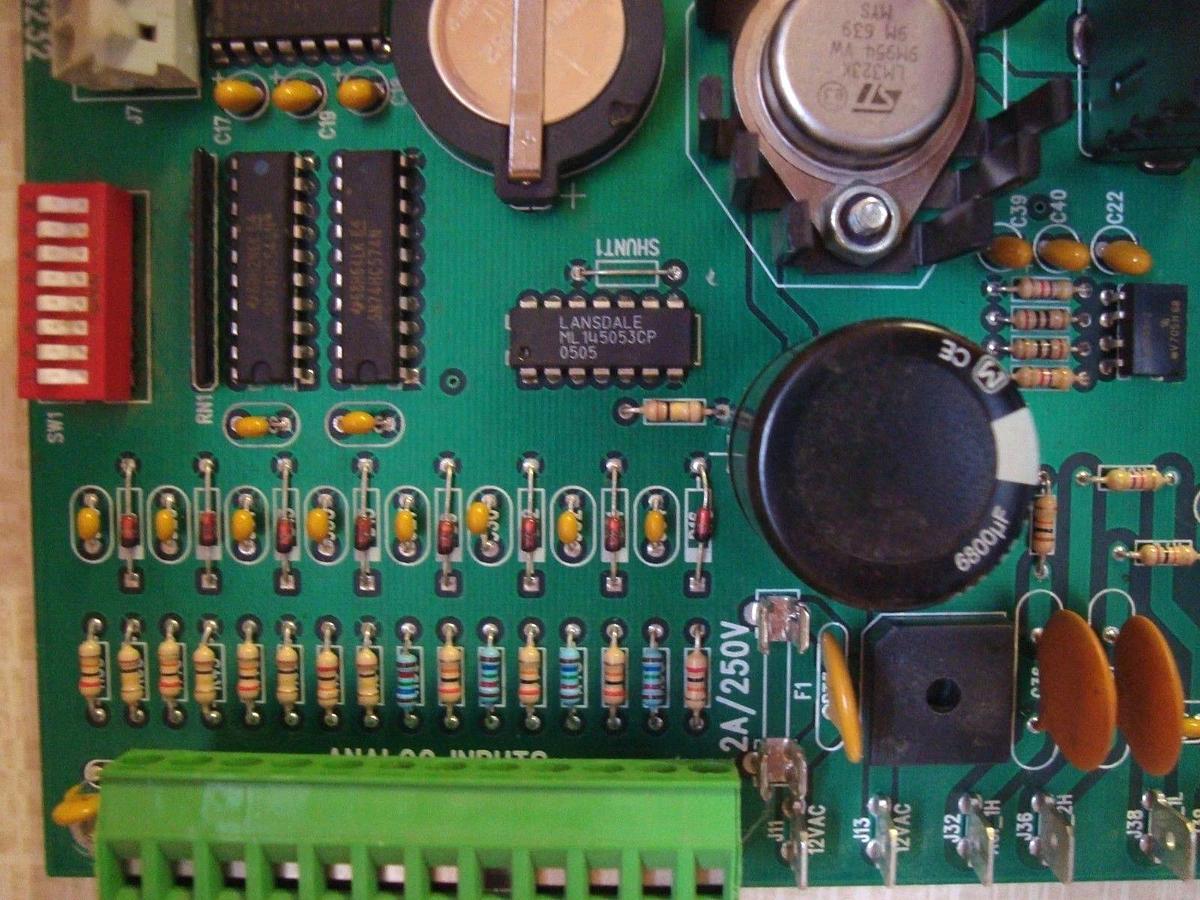 Used REDI CONTROLS REDI PURGE CIRCUIT BOARD & LCD READOUT MODEL: GPMC REV 2.2