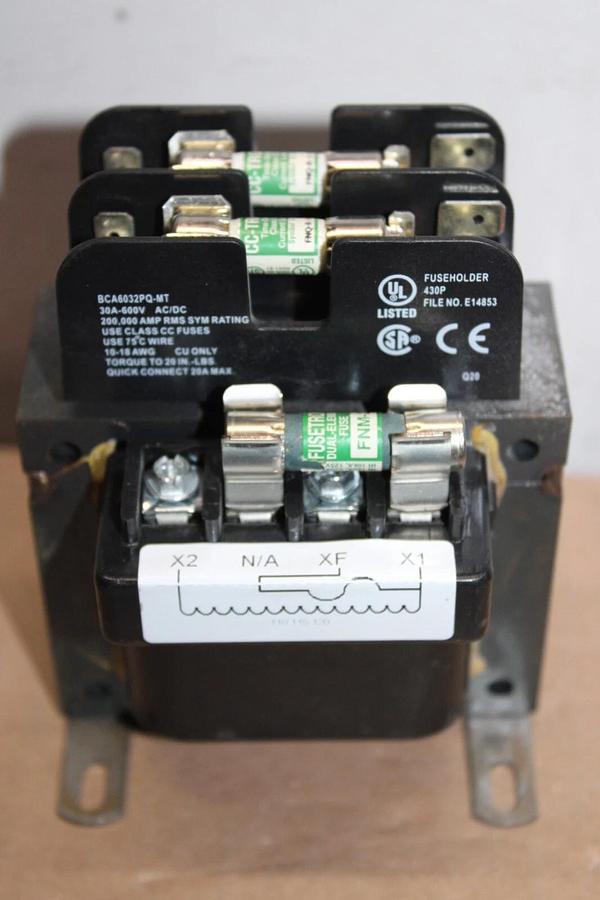 Used CUTLER HAMMER INDUSTRIAL CONTROL TRANSFORMER C0150E2AFB 150VA *WARRANTY*