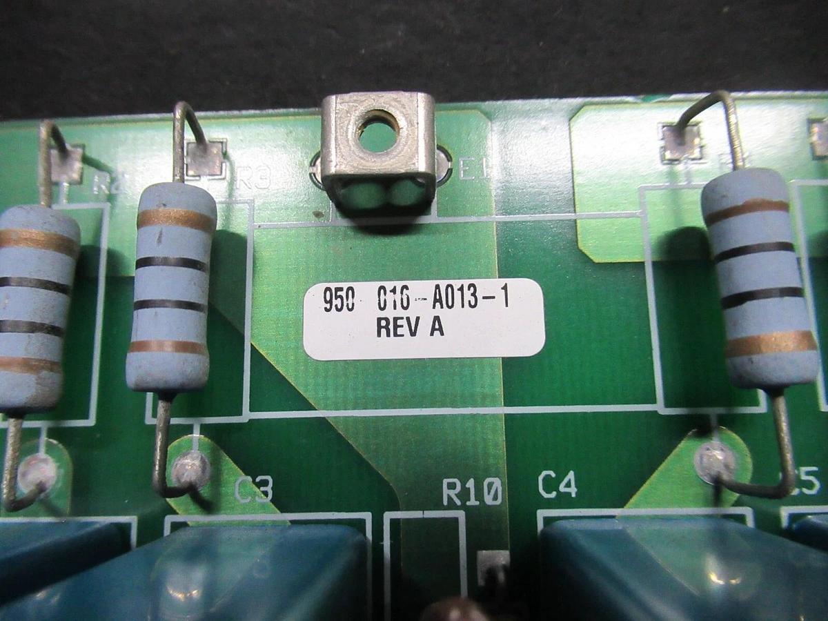 Used EMI / TRANSIENT SUPPRESSOR CIRCUIT BOARD 950-012-D013-1 REV. A 950-016-A013-1-A