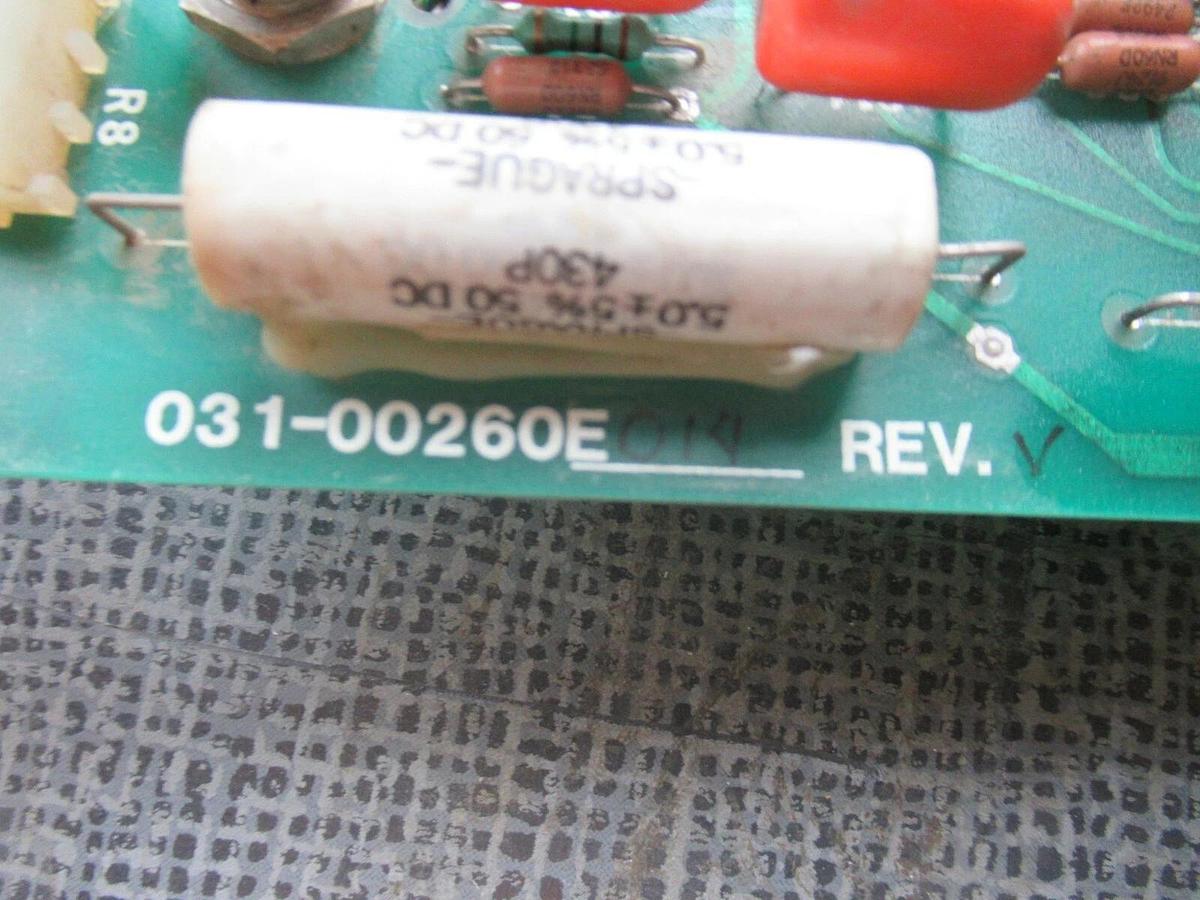 Used YORK CHILLER STARTER CIRCUIT BOARD 031-00260E014 REV. V **WARRANTY INCLUDED**