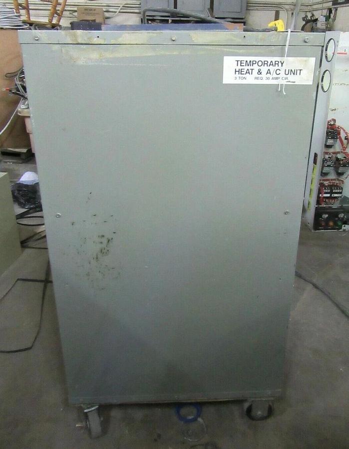 Used 3 TON MARS INDOOR TEMPORARY WATER-TO-AIR PACKAGED HEAT PUMP 1060 CFM WPH 036-1J