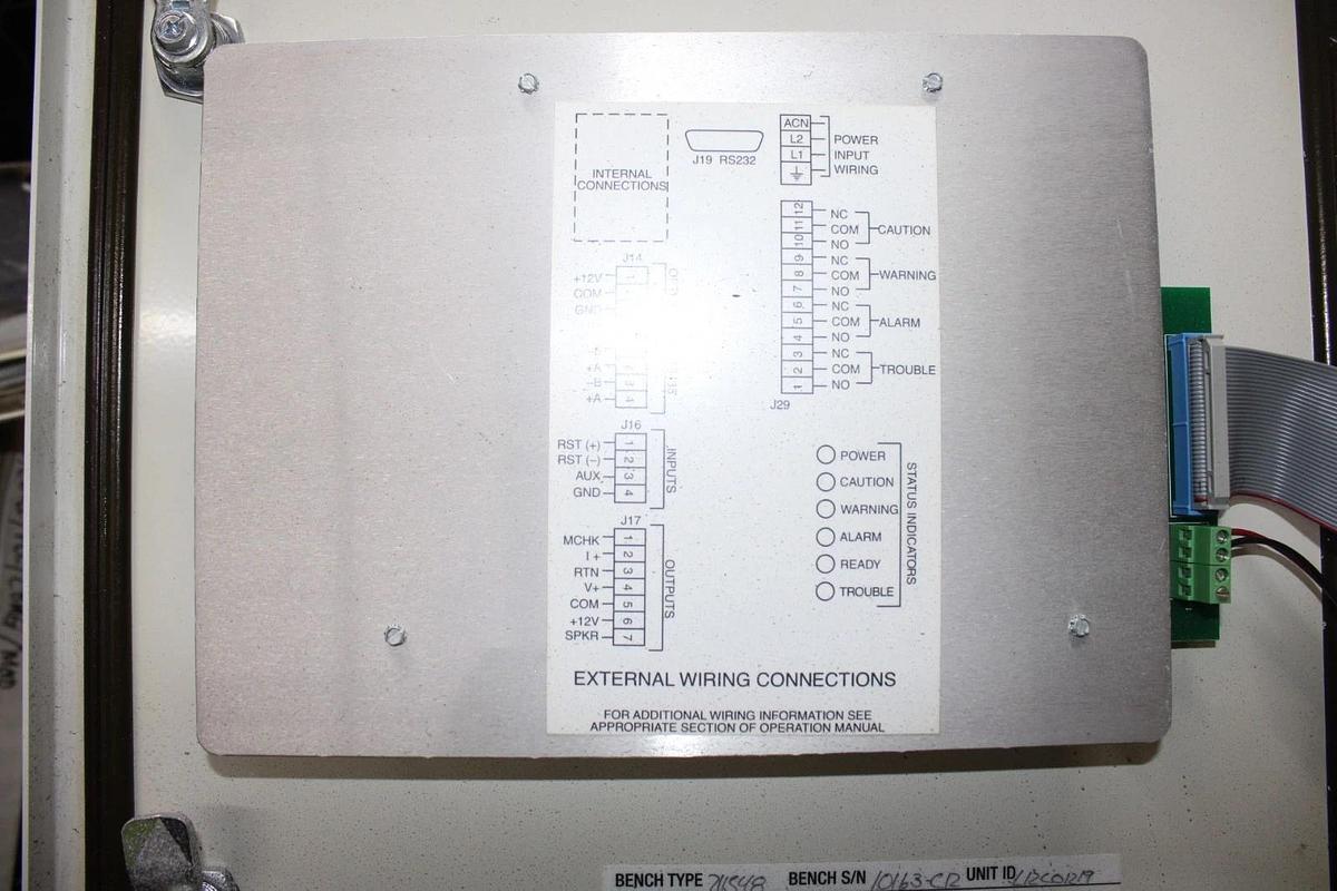 Used TRANE TRUSENSE MG REFRIGERANT 123 MONITOR RMWERP411D01001AB ENCL 4/12