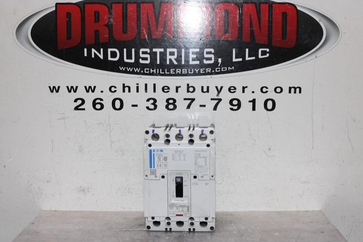 NEW EATON CIRCUIT BREAKER PDG23M0125TFFL 125 AMP 3-POLE 600 VAC *WARRANTY*
