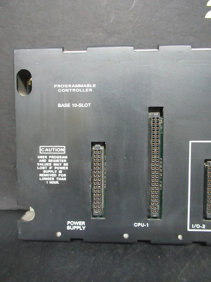 Used GE FANUC 10 SLOT BASE EMI ENHANCED EXTENSTION IC693CHS391K **WARRANTY**