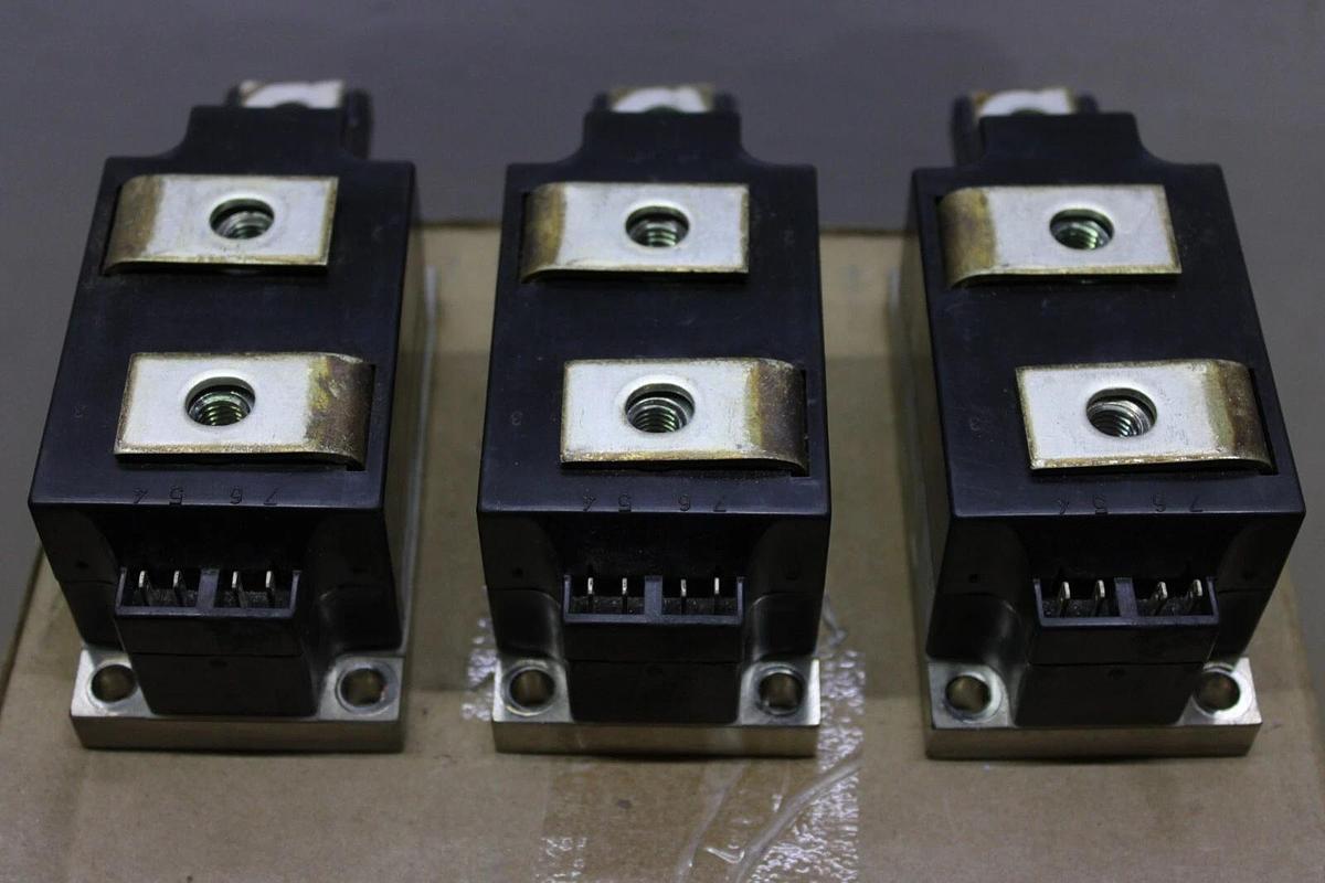 Used LOT OF 3 EUPEC POWERBLOCK IGBT POWER MODULE TD250N16KOF-16U2 *WARRANTY*