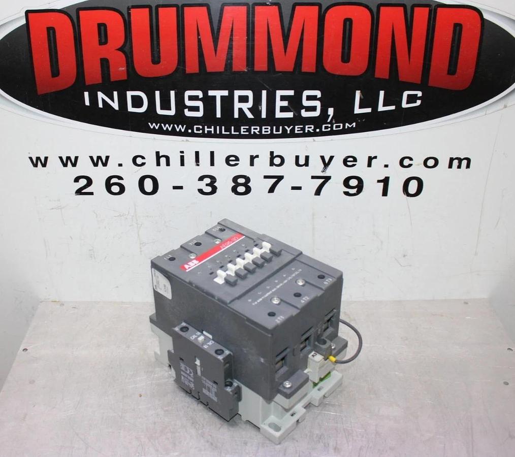 Used ABB CONTACTOR AE95-30 125 AMP 600 VOLT 3-POLE 3-PHASE 75 HP COIL: 48 VDC