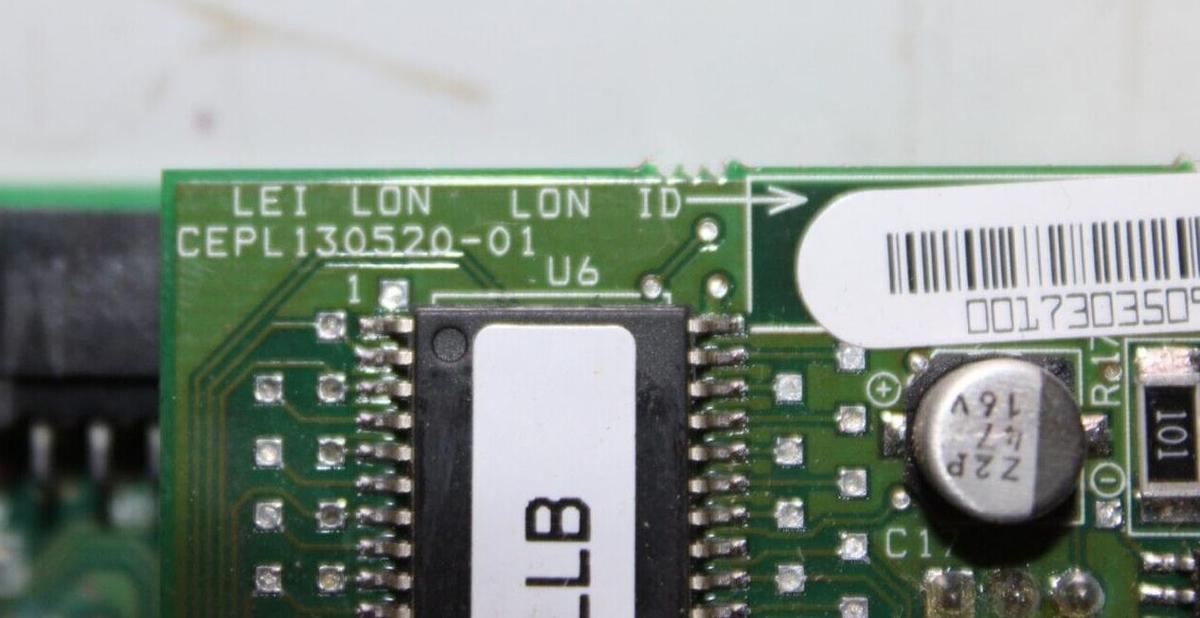 Used CARRIER HVAC MICROPROCESSOR BOARD CEPL130403-02-R W/ CEPL130520-01
