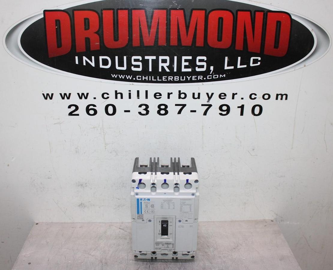 NEW SURPLUS EATON PDG2 CIRCUIT BREAKER PDG23M0040TFFL 40 AMP 600 VAC 3-POLE