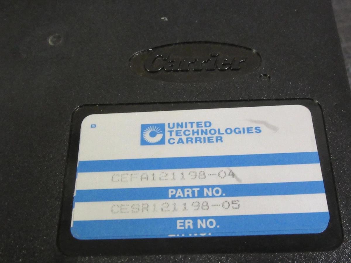 Used UNITED TECHNOLOGY CARRIER COMM I10 MODULE CEAS420874-01 CEFAA121198-04