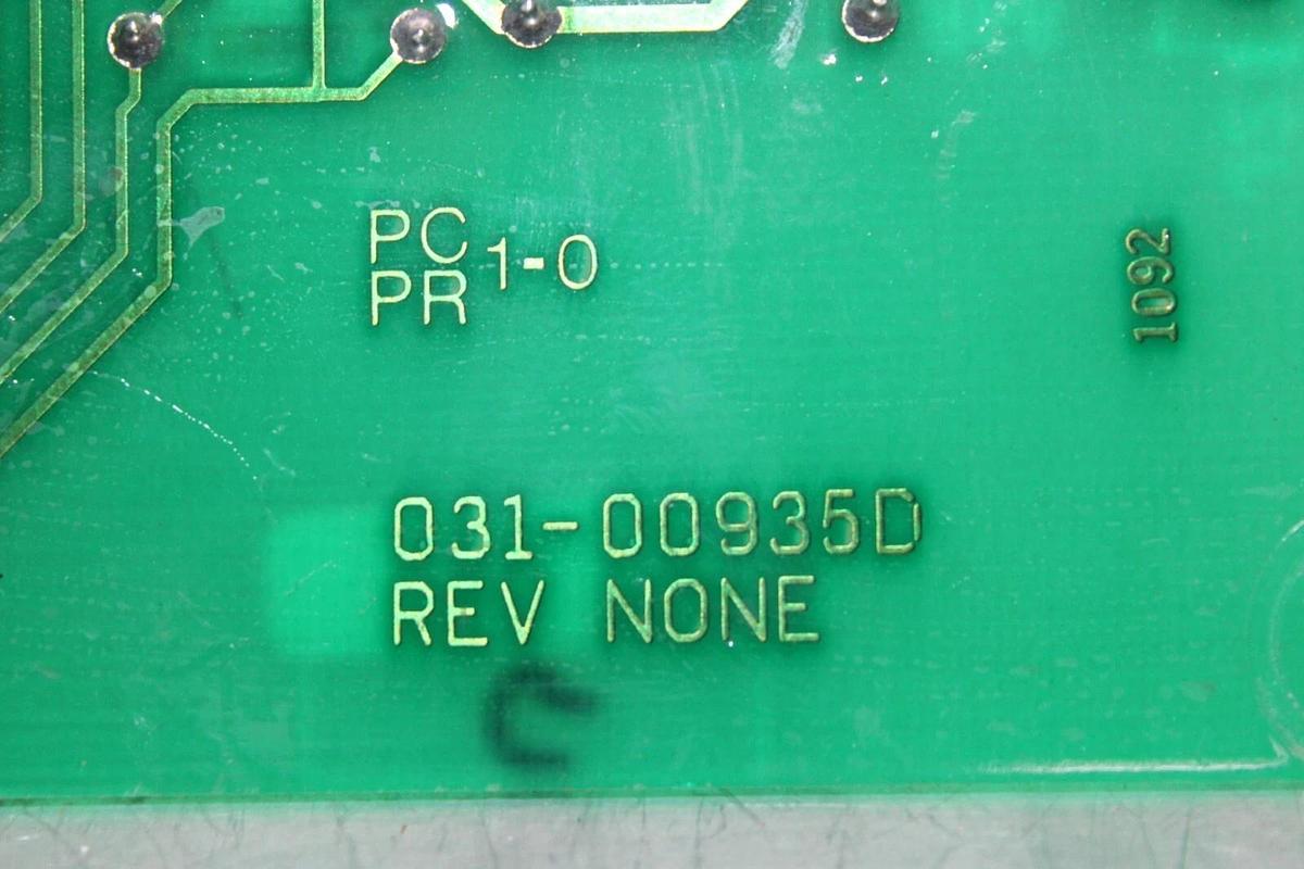 Used YORK HVAC CHILLER LOGIC INTERFACE CIRCUIT BOARD 031-00935D000 REV. A *WARRANTY*