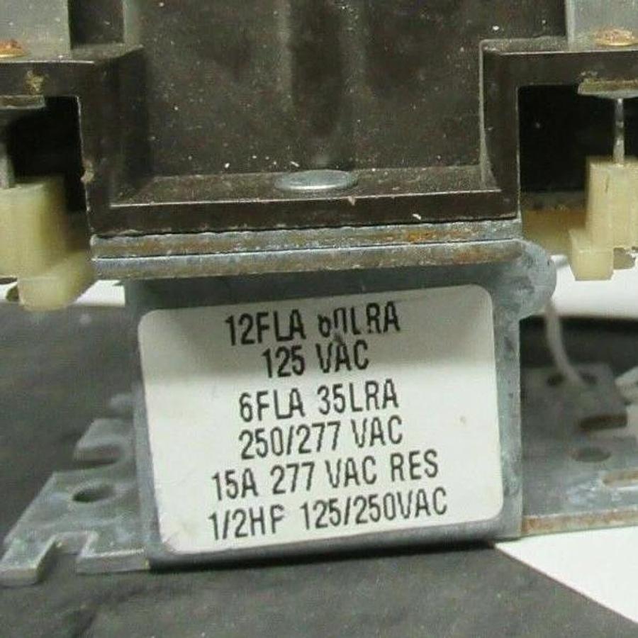 Used LOT OF 2 PRODUCTS UNLIMITED RELAY HN61KK061 / 9100-233T28A 15 AMP 277 VAC 1/2 HP