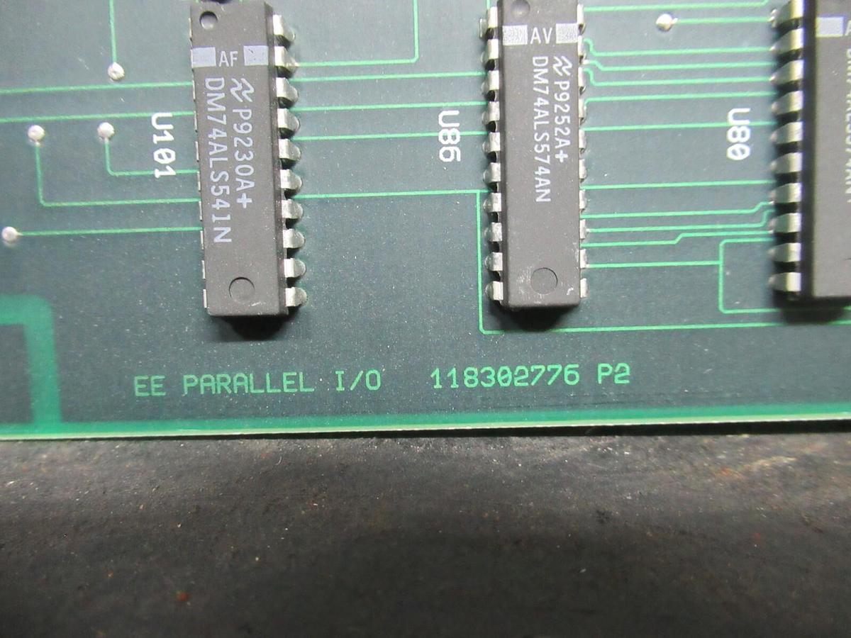 Used EXIDE PARALLEL I/O BOARD 101072985 REV. P2 118302776 REV. P2 *WARRANTY*