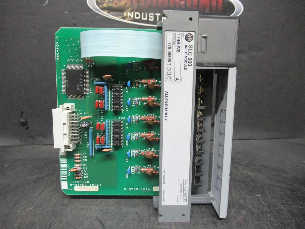 ALLEN BRADLEY SLC-500 INPUT MODULE 1746-IV8 SER. A *NEW SURPLUS*