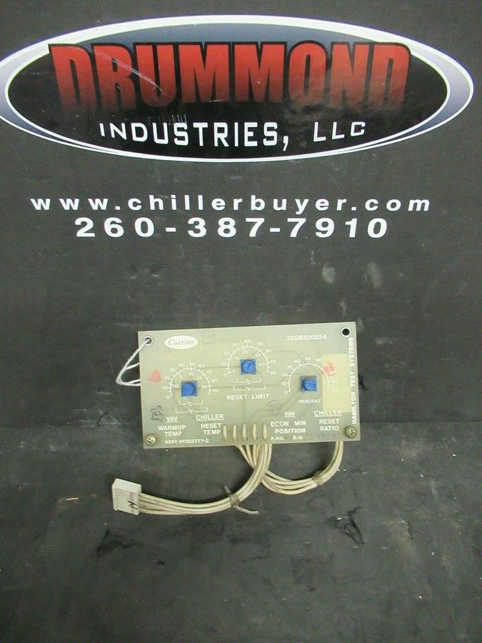 Used CARRIER TEMPERATURE RESET CIRCUIT BOARD 32GB500254 / HT203777-2
