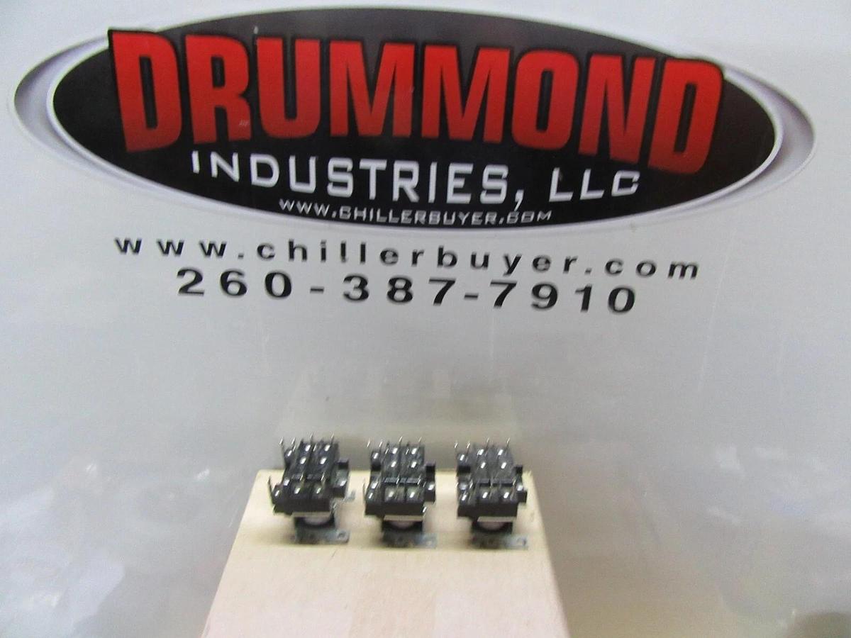 Used LOT OF 3 ZETTLER CONTROLS TRANE POWER RELAY X13300332090 ZC90340-01 600 VAC 6A