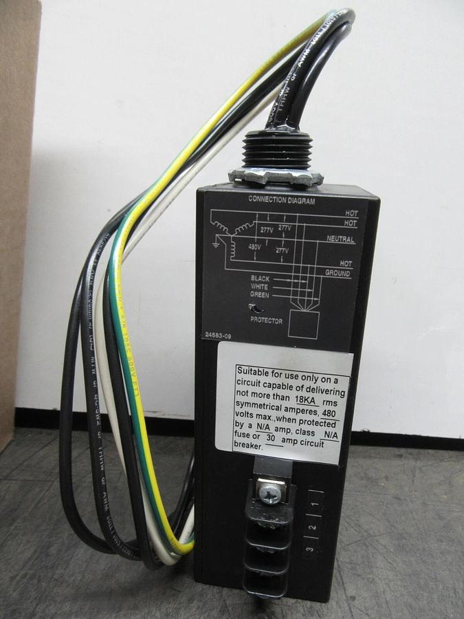 NEW SURPLUS JOSLYN SURGITRON III AC SURGE PROTECTOR 1456-49-R 277/480 VAC