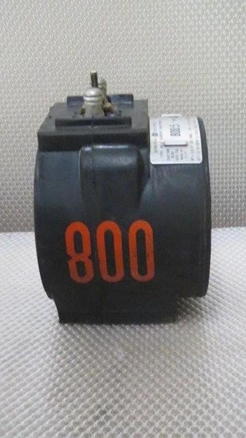 Used GE JAK-O 800:5 AMP CURRENT TRANSFORMER BIL - 10 KV 750x33g306
