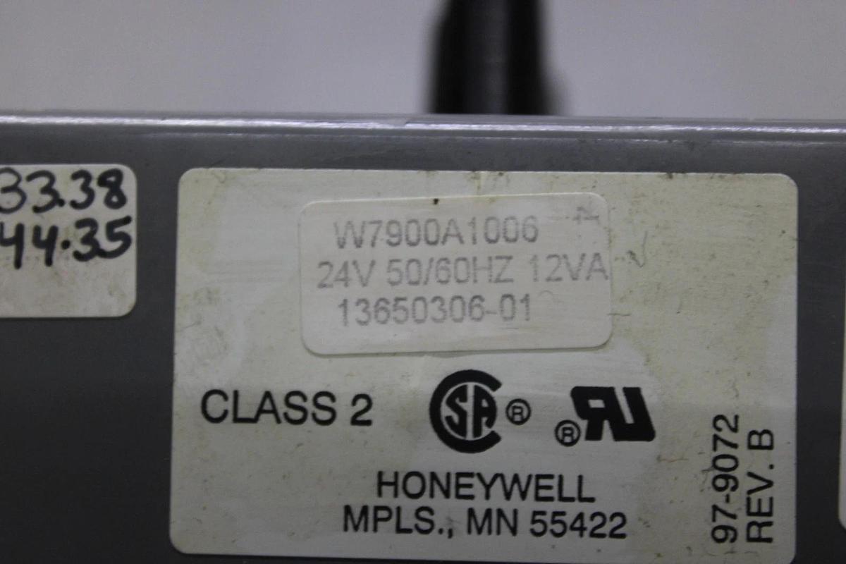 Used TRANE CHILLER CONTROL MODULE 229927L W7900A10006 24 VOLT 12 VA **WARRANTY**