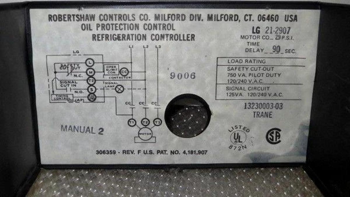 Used Robertshaw 3321-001 Rev F Gard Pak IV Lube Oil Protection Control lot of 3