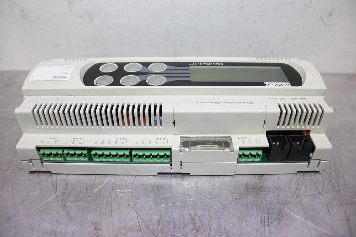 Used MCQUAY CAREL MICROTECH II CHILLER CONTROL INTERFACE PCO2MQ0BS0 REV. 1.410