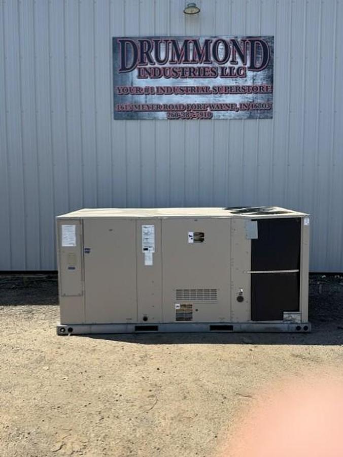 NEW SURPLUS 7.5 TON LENNOX PACKAGE UNIT 2-STAGE KGC092S4MS1G 460V GAS HEAT